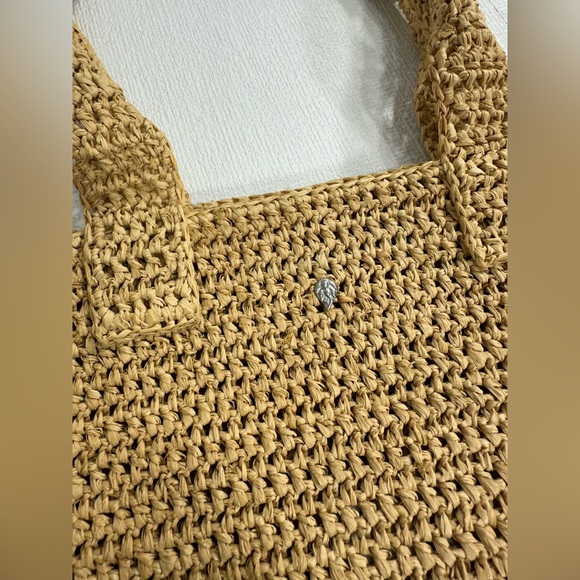 Helen Kaminski 100% raffia tote pool beach vacation bag - Picture 5 of 11